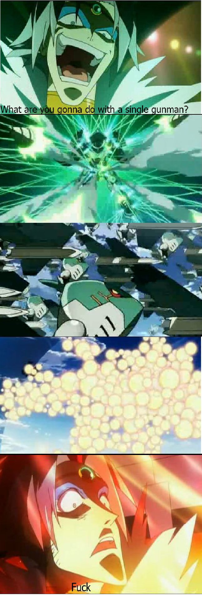 Missile spikes are a hazard to health