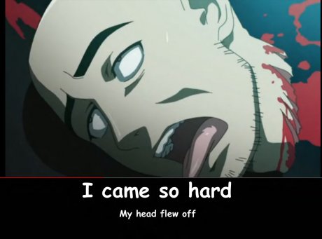 I came so hard