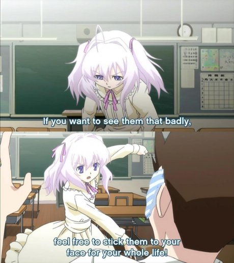 She had enough