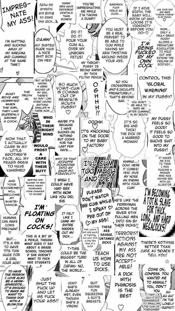 Things that you see in hentai