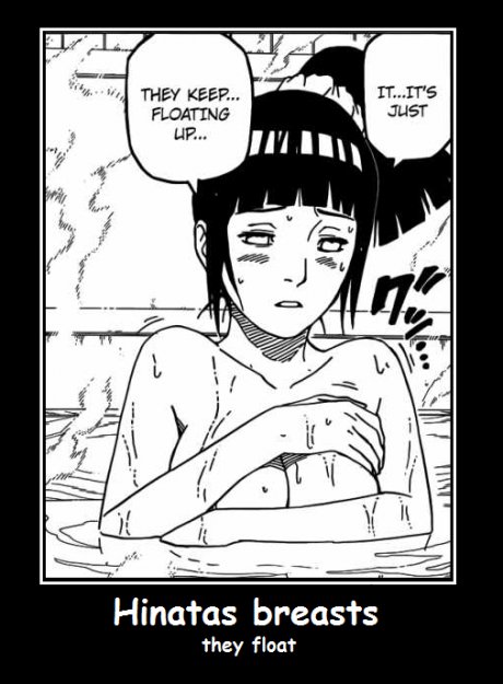 Hinatas breasts