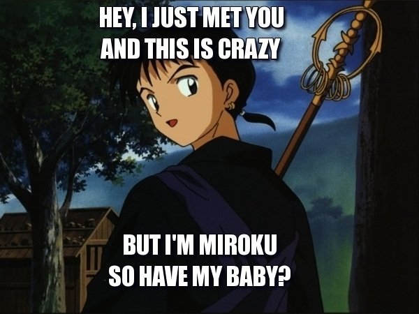 Miroku's greeting