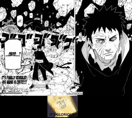 MFW when Tobi's face is revealed