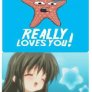 Fuko loves starfish