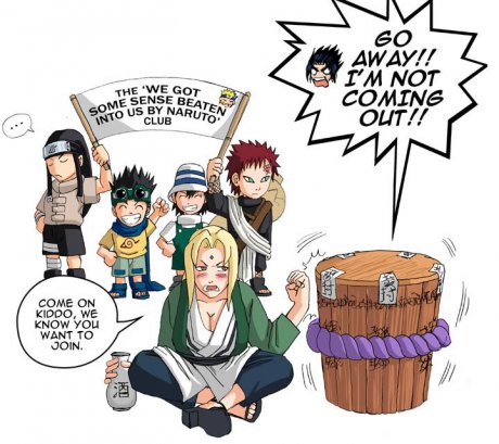 "Naruto" in a nutshell.