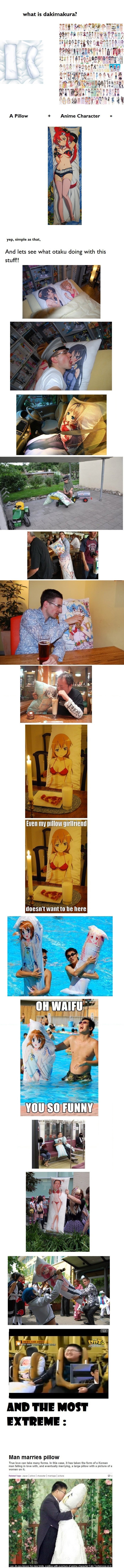 having fun with dakimakura