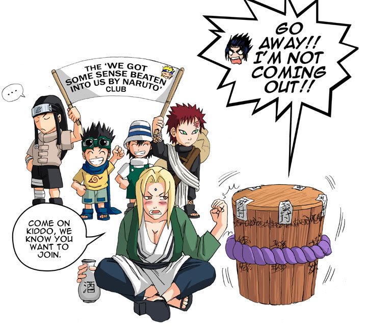 "Naruto" in a nutshell.