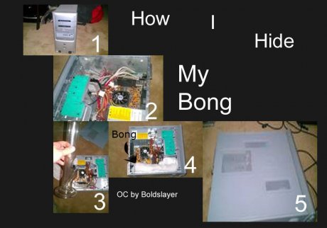How I hide my bong