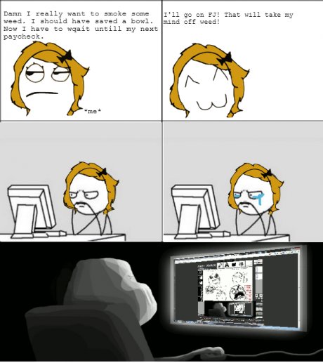 Toking back tears.