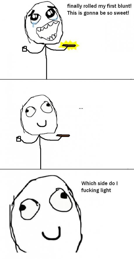 Smoking weed alone first time