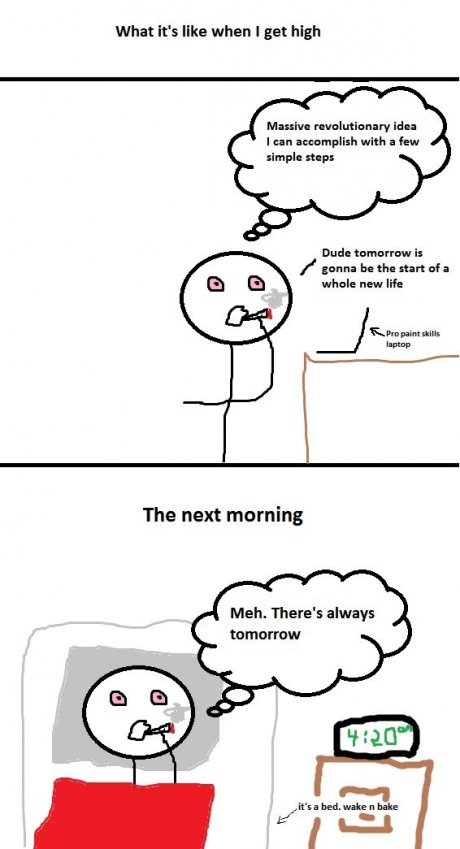 when i get high
