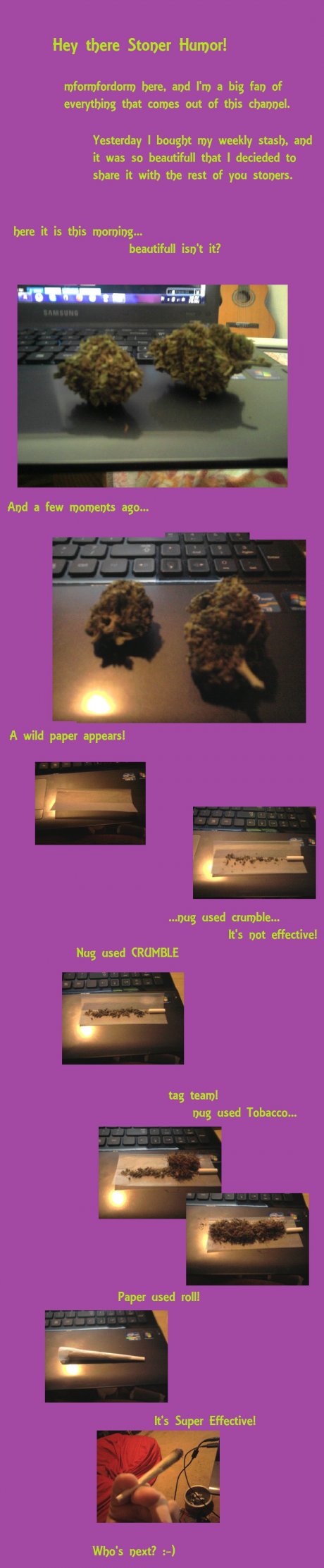 Stoner related title, fixed!