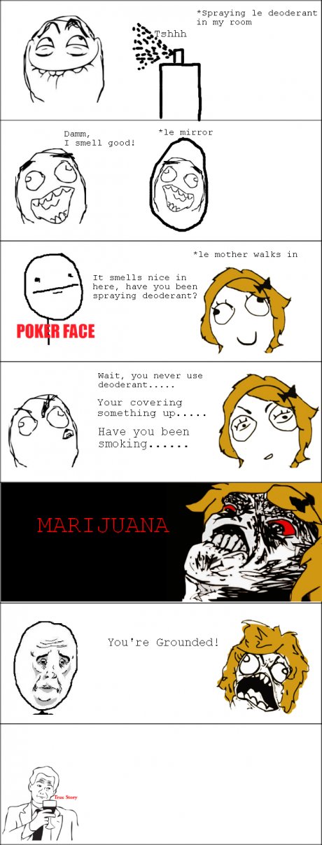 Every time I spray deoderant -.-
