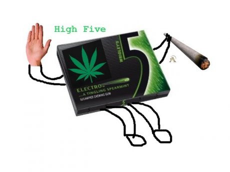 high five