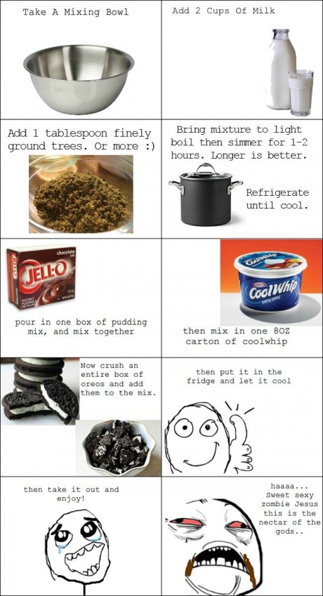 Choco weed pie