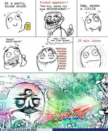 Fuck I'm high