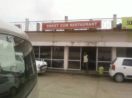 Let's eat out she said...