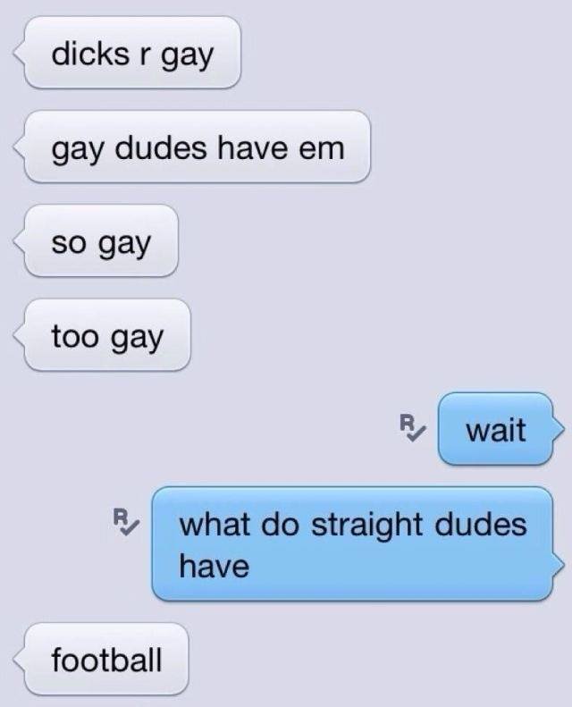Dicks are Gay