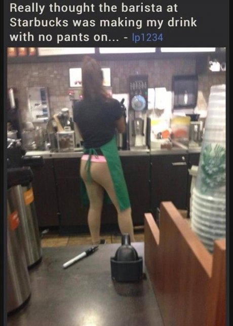 One ejaculatte for me, please.