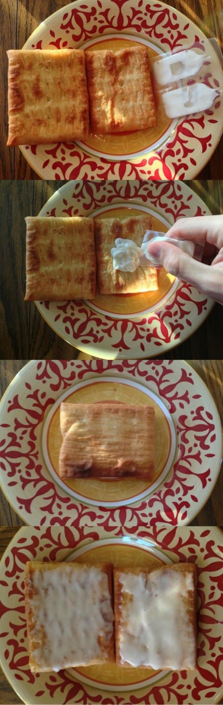 How to properly ice her face