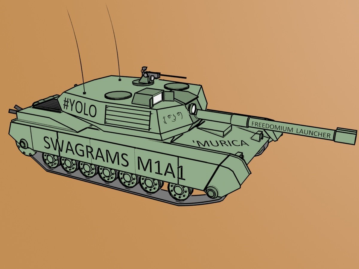Real american tank