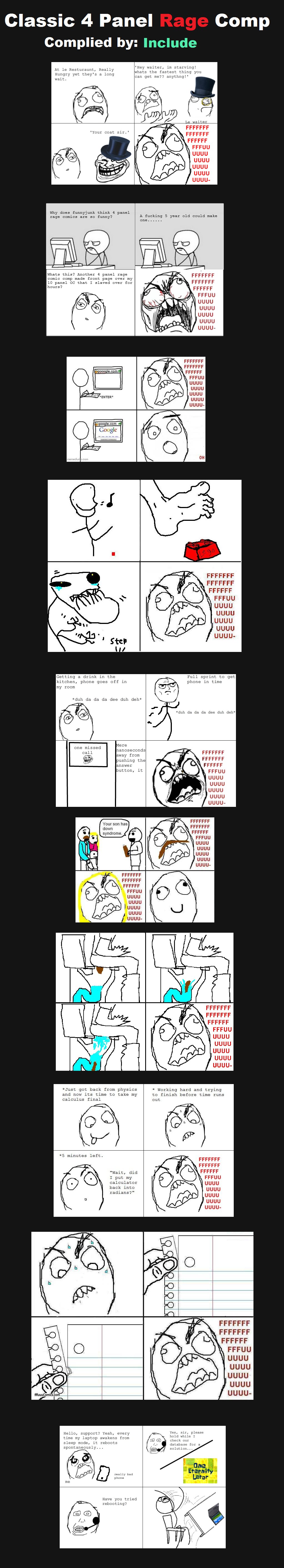 Classic 4 panel rage comp