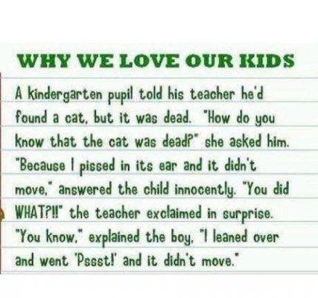 Why We Love Our Kids