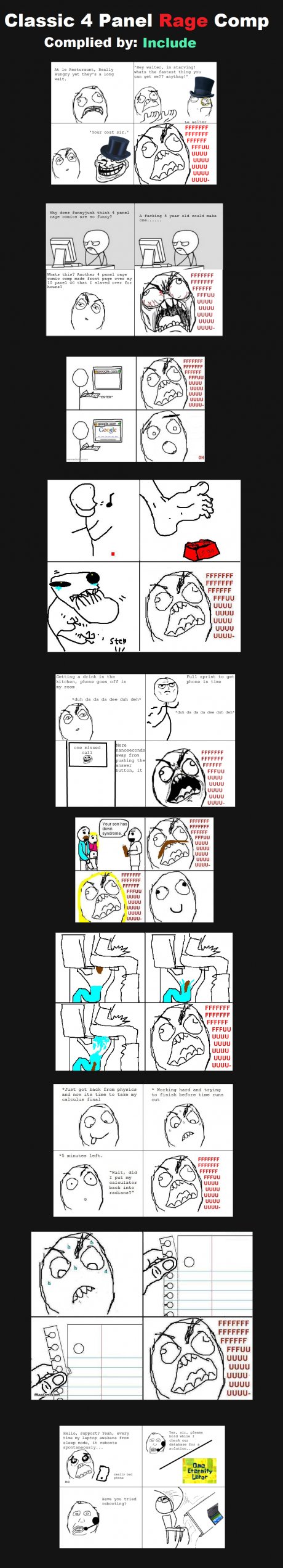 Classic 4 panel rage comp