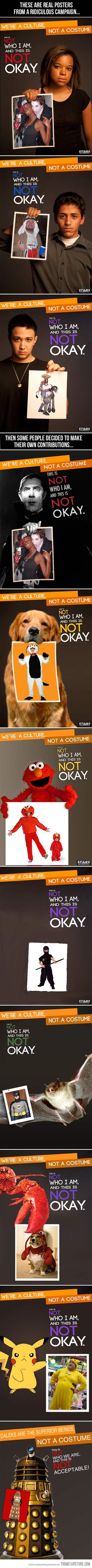 Not a costume.