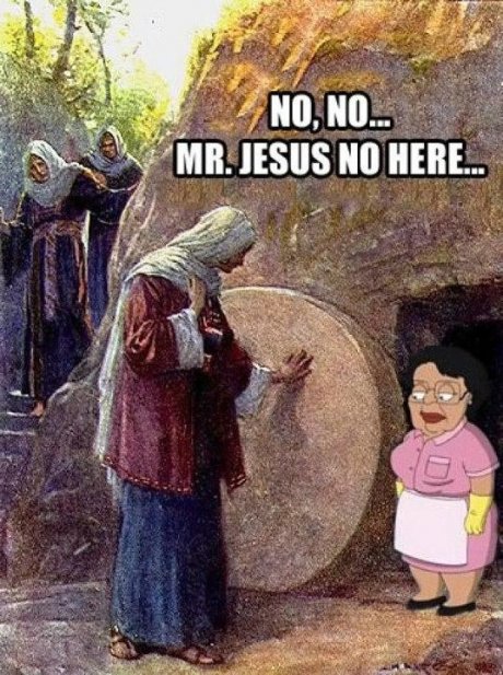 Mr. Jesus No Here