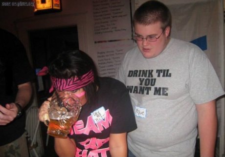 drink up shoot in let the beatings begin