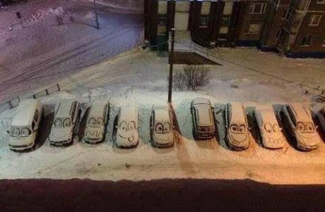 Parking lot outside the dentist office
