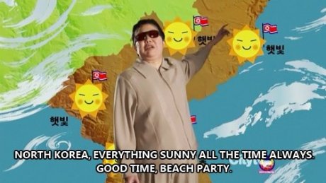 THe weather in Admins homeland