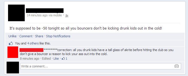 Correction...