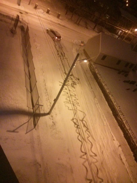 Icy taxi