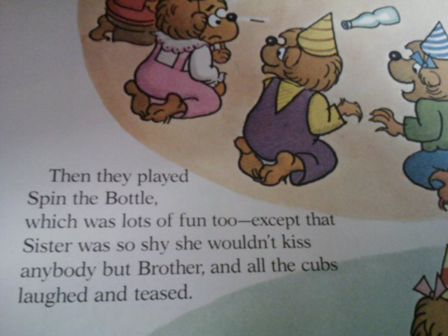 And then story time got strange...