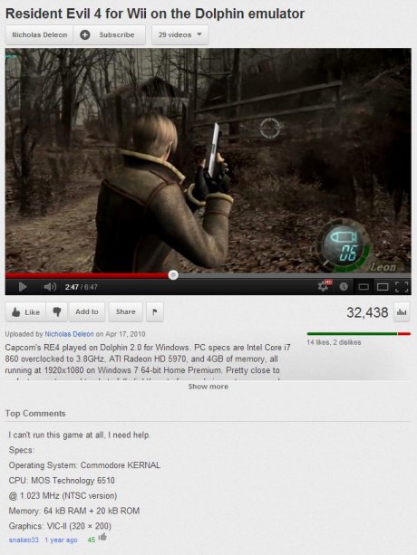Funny Youtube Comment
