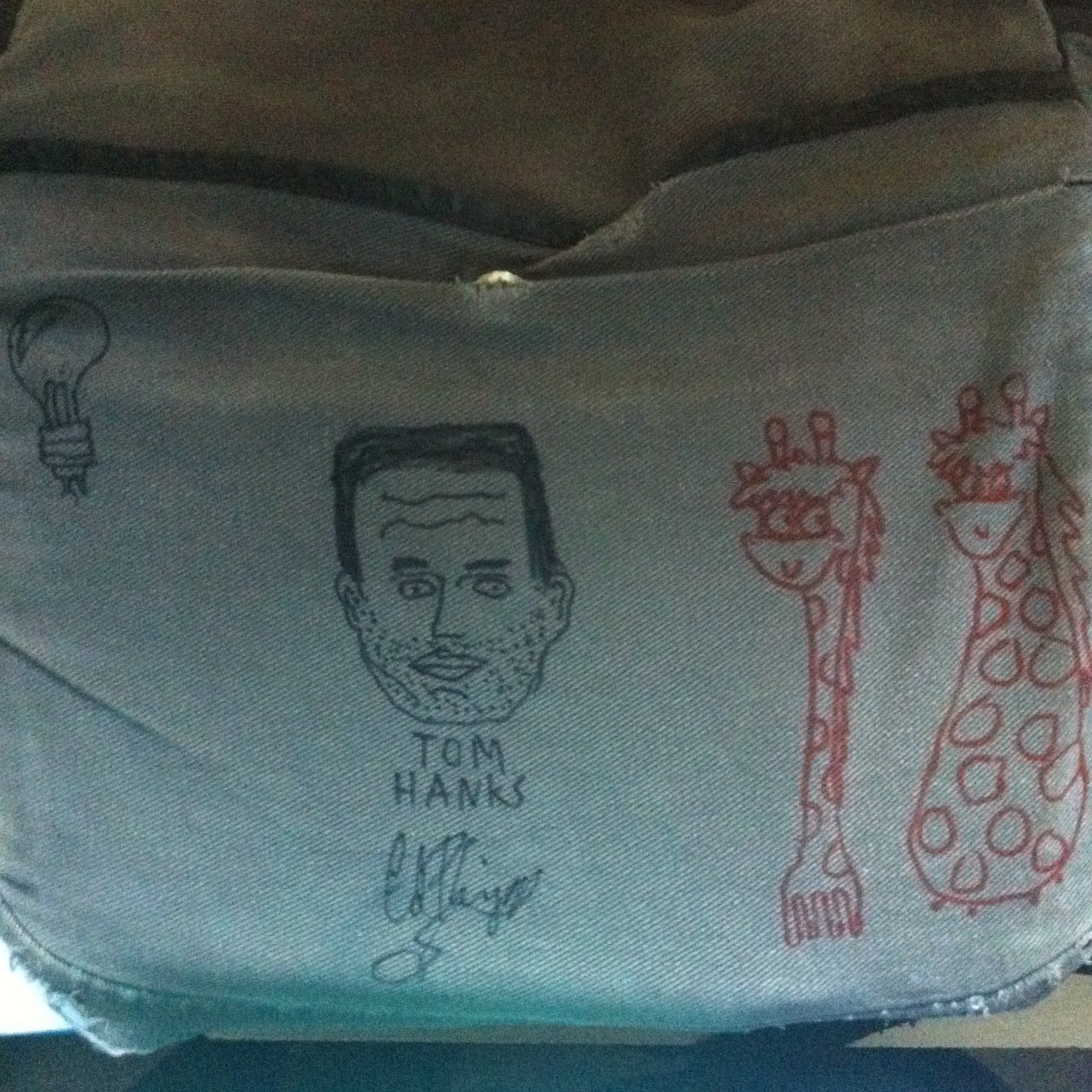 Tom Hanks School Bag