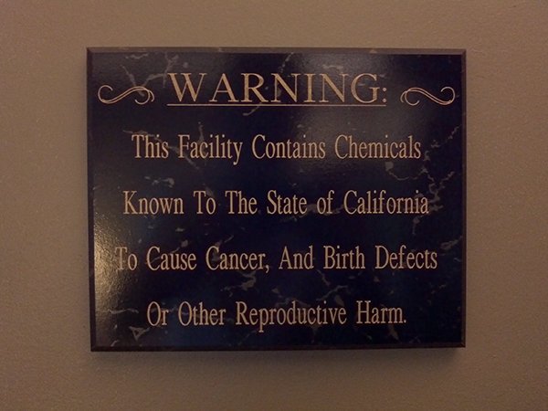 Hotels cause cancer...