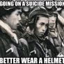 Kamikaze pilots being smart