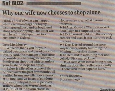 that is one bored husband