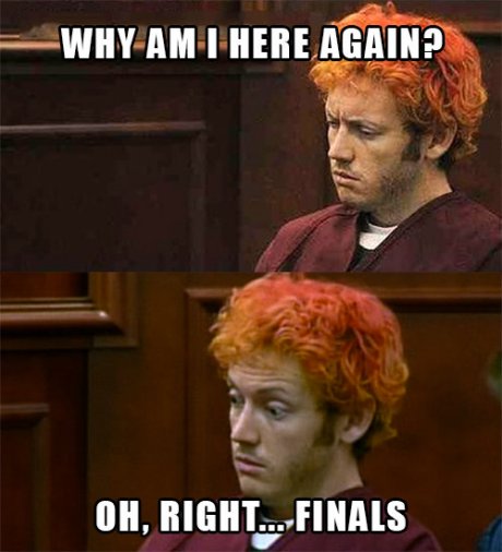 At the end of every semester...