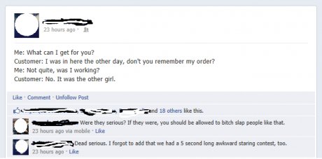 customer is usually wrong