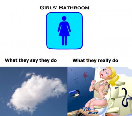 Girls won't give a crap