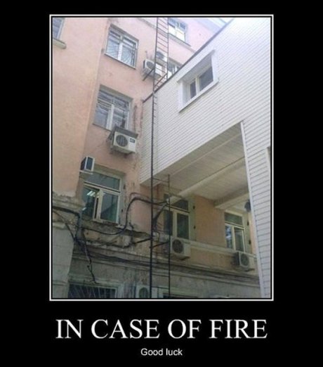 IN CASE OF FIRE