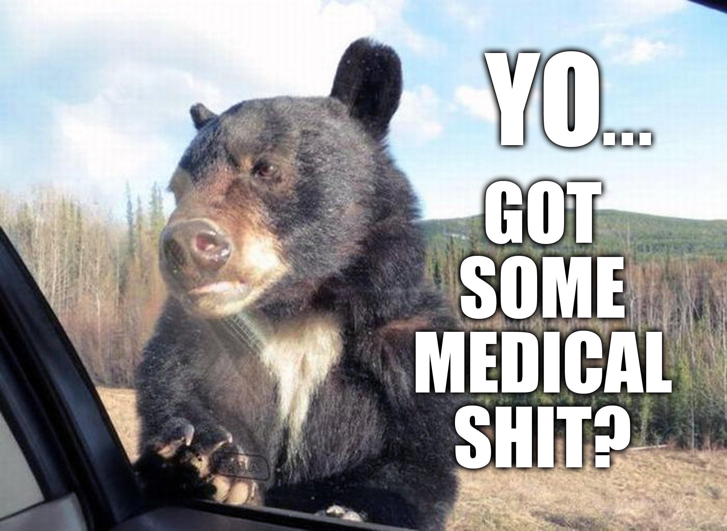 Seriously, it's for the pain