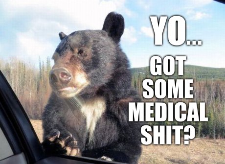 Seriously, it's for the pain