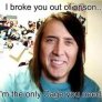 Overly Attached Nic Cage