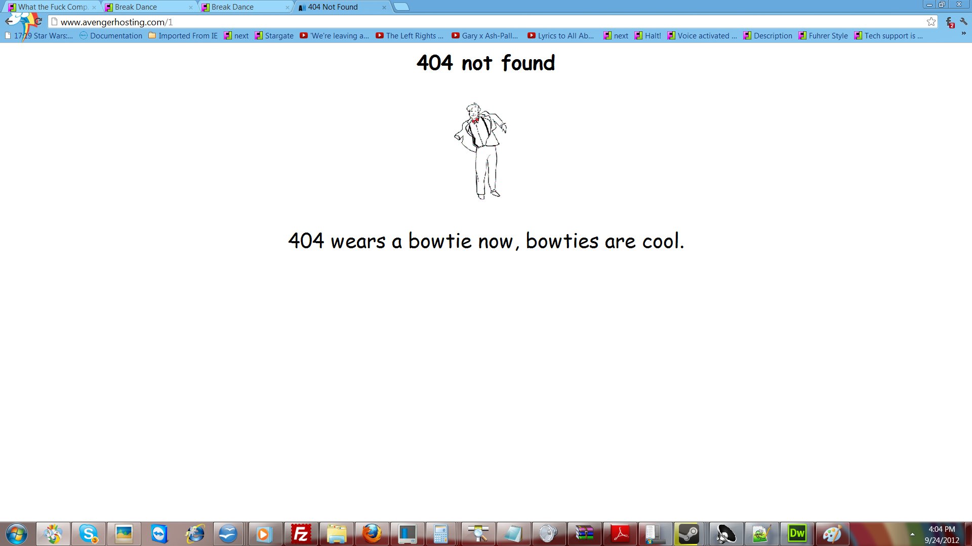 Best 404 page ever.