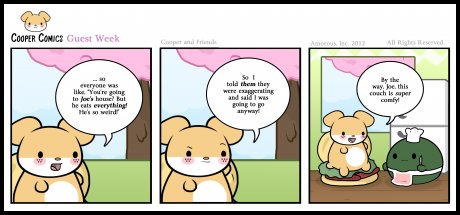 Guest Comic week 1: Having you for lunch
